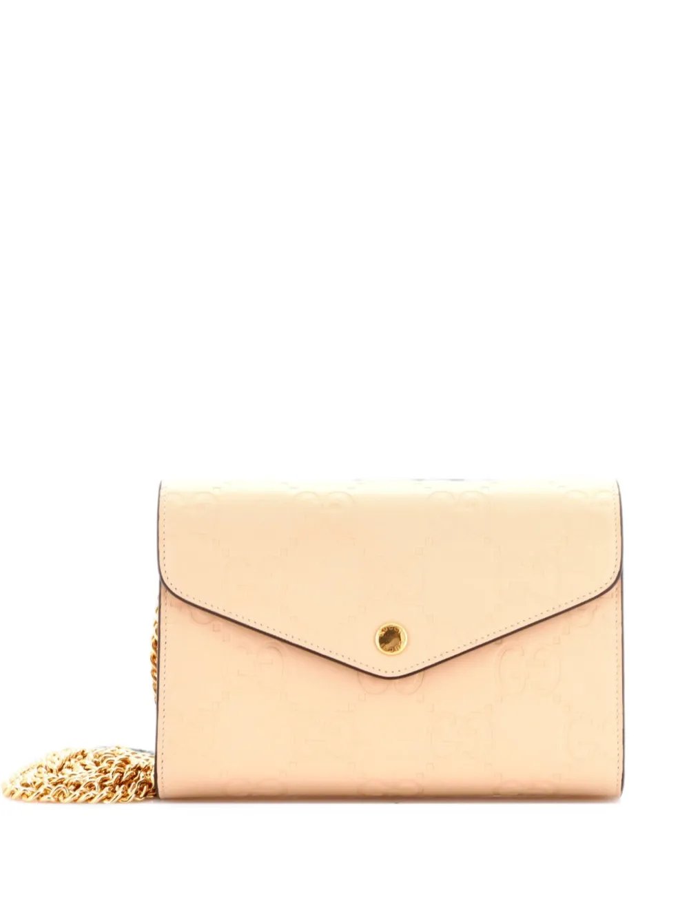 Envelope Wallet on Chain Guccissima Leather shoulder bag
