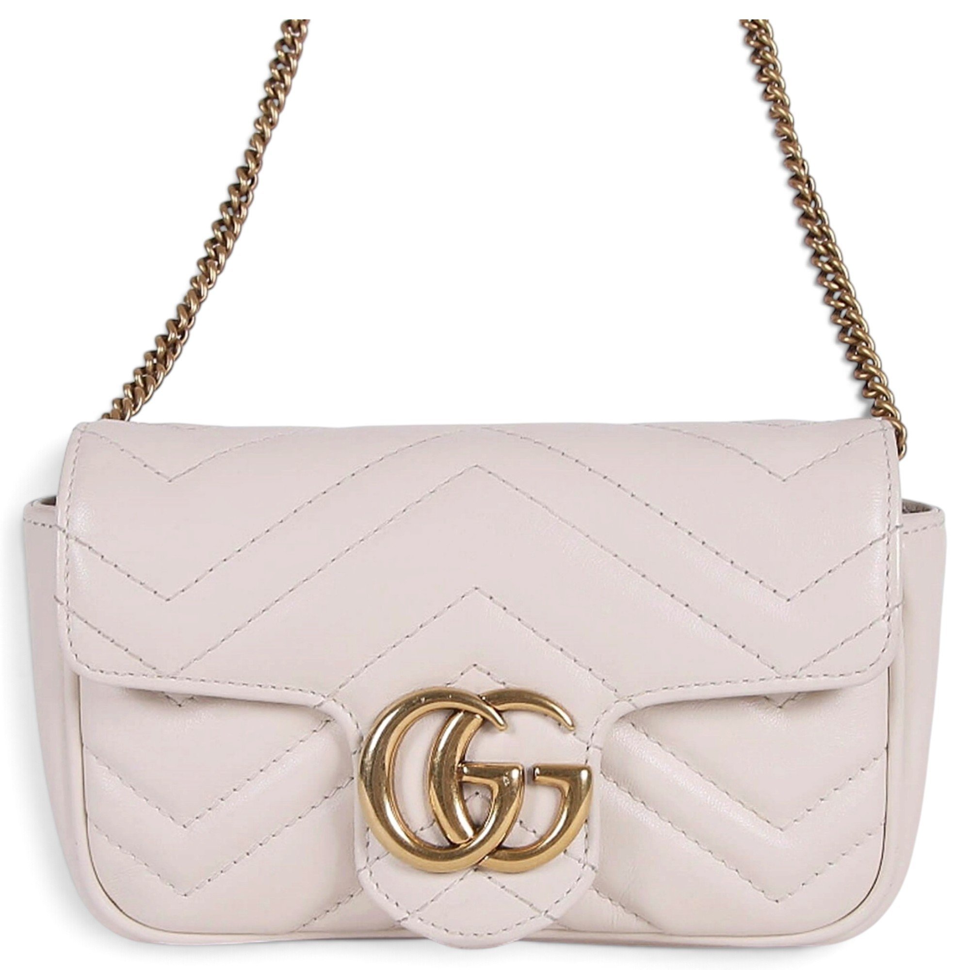 GG Marmont Flap leather crossbody bag