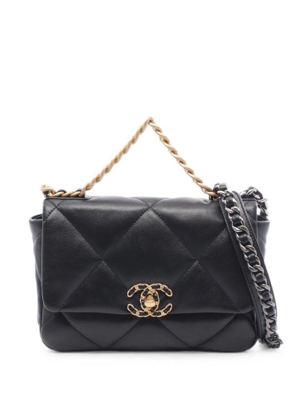 2021s 19 Chanel quilted tote bag