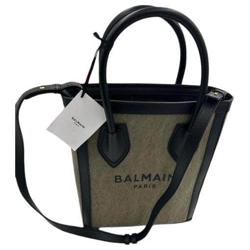 Leather tote