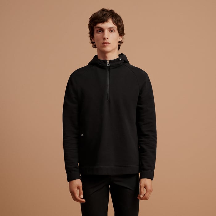Noir Hermès Fit Sweatshirt