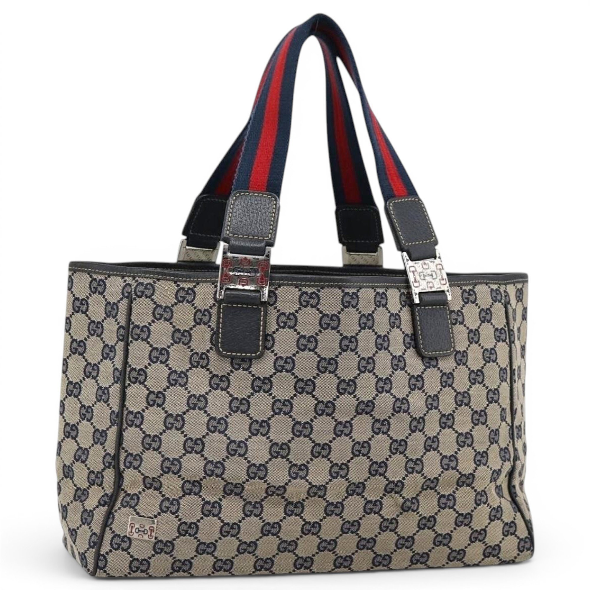 Leather tote