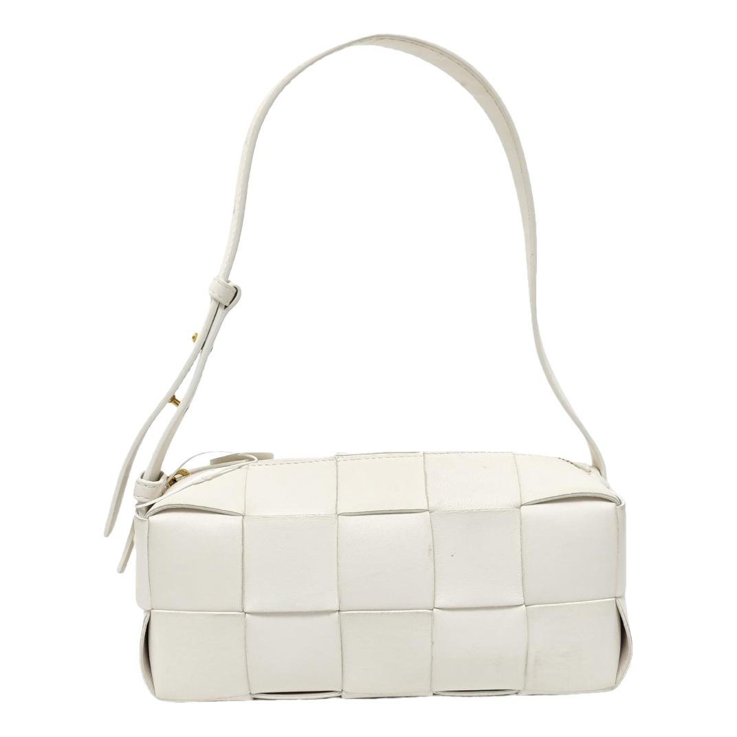 Brick Cassette leather handbag