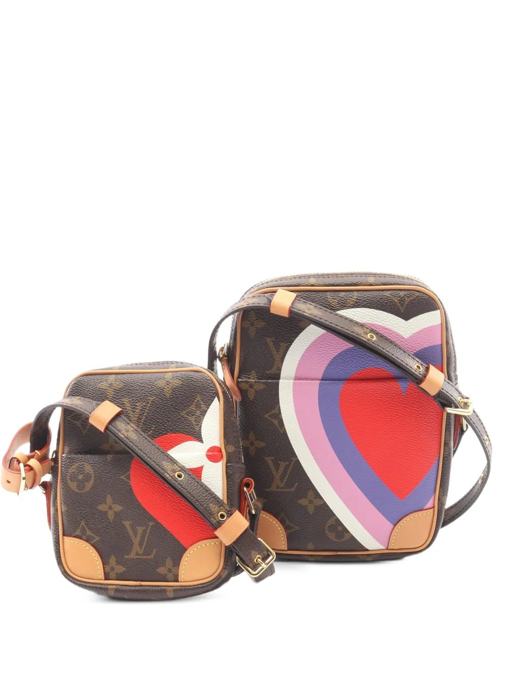 2020 Game On PanameMonogram crossbody bag set (set of two)