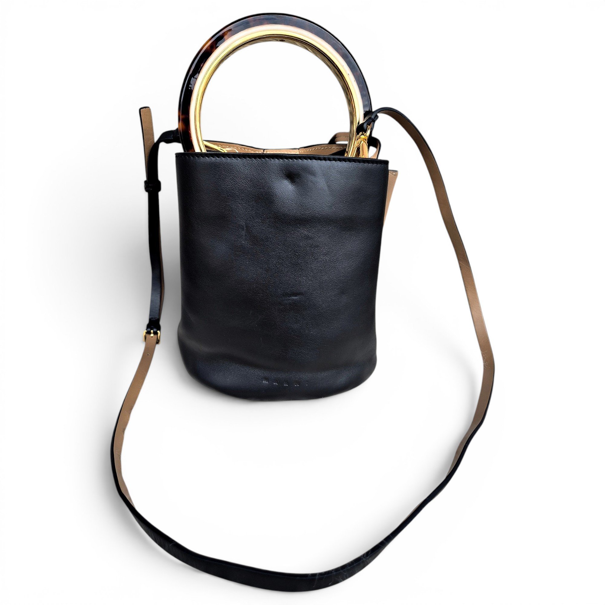 Pannier leather tote