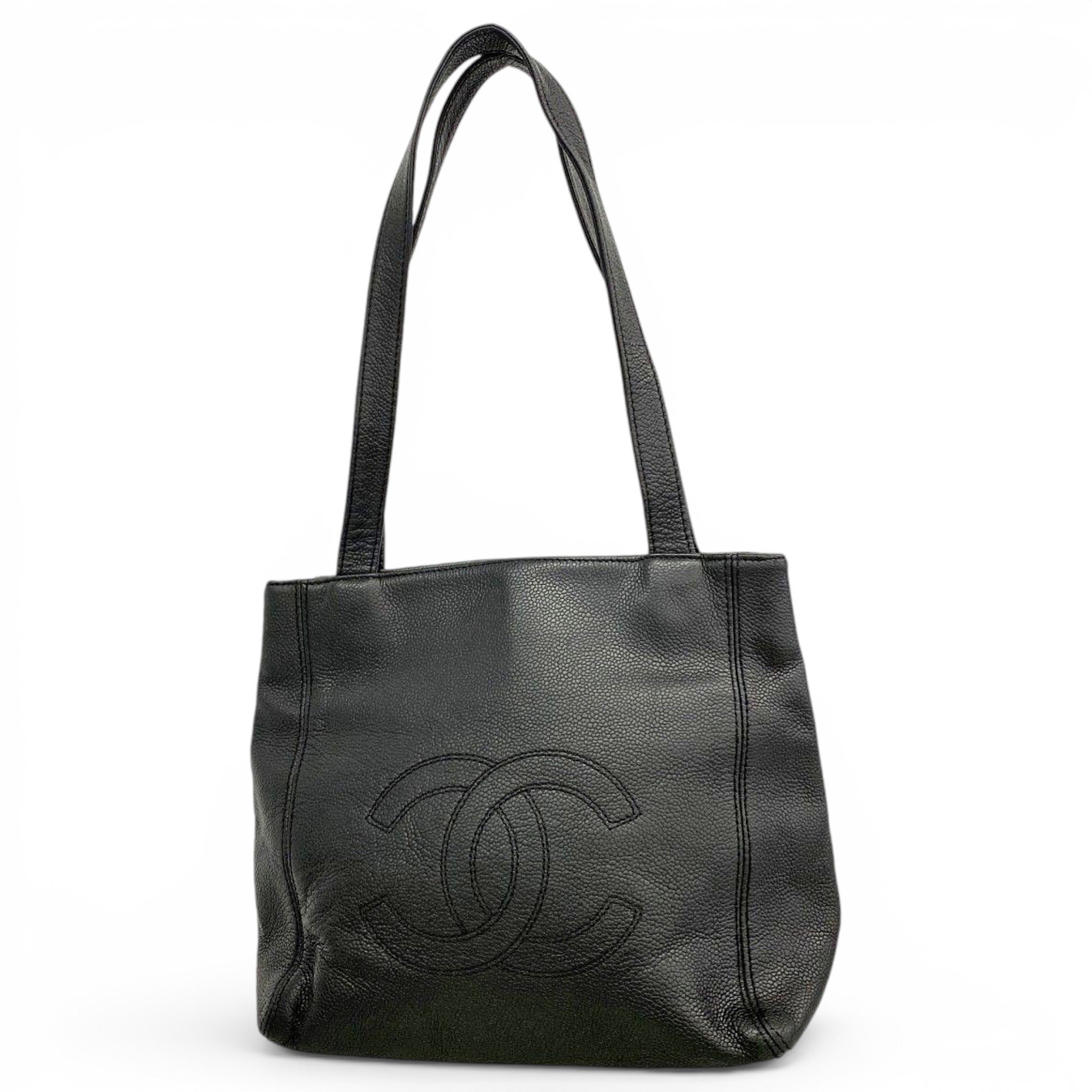 Leather tote