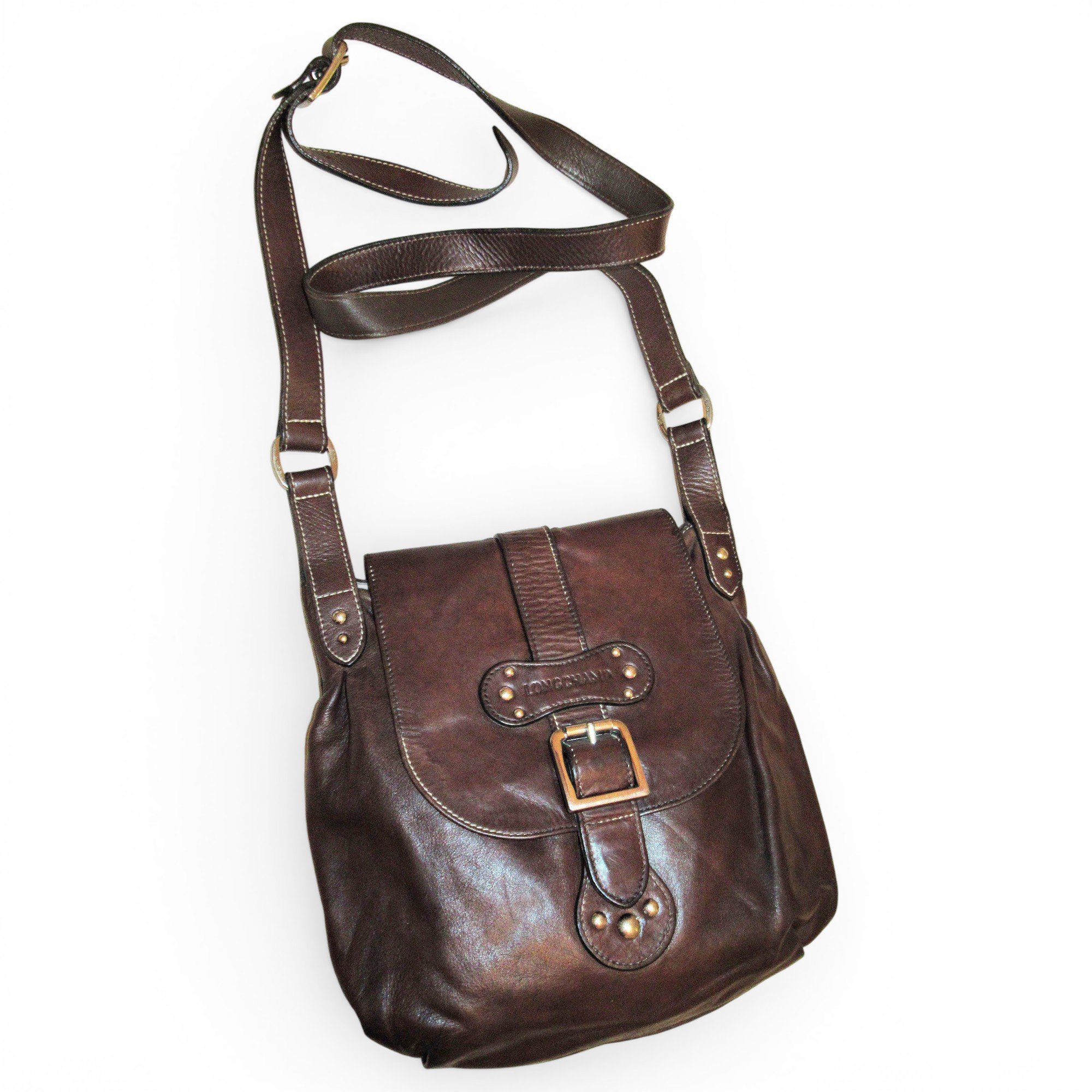 Idole leather crossbody bag