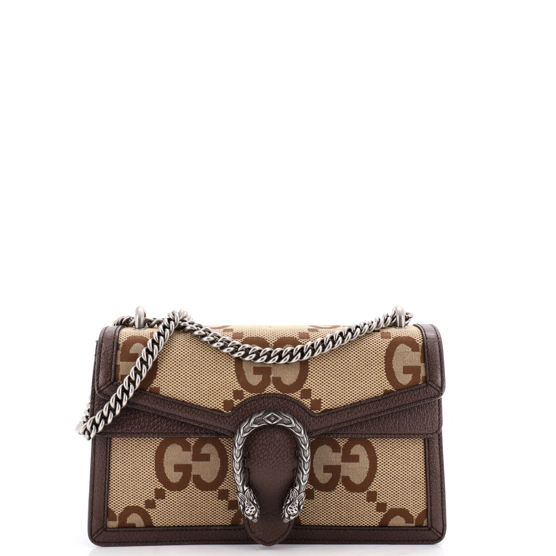 Dionysus Bag Jumbo GG Canvas Small