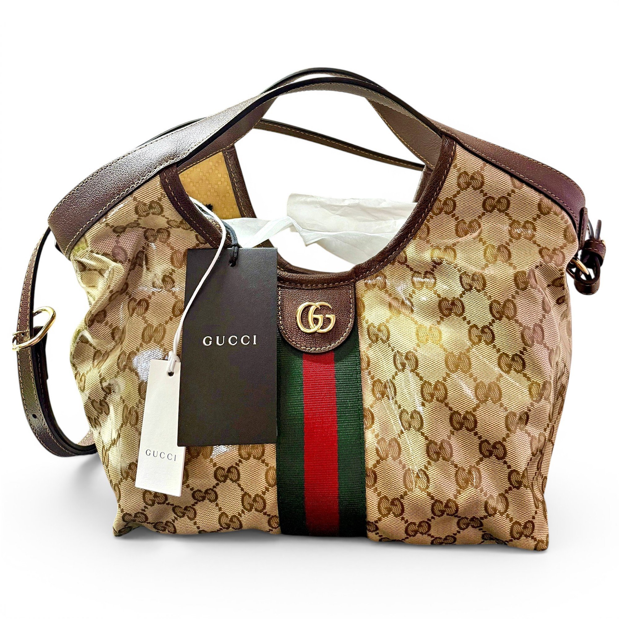 Gucci Giglio cloth tote