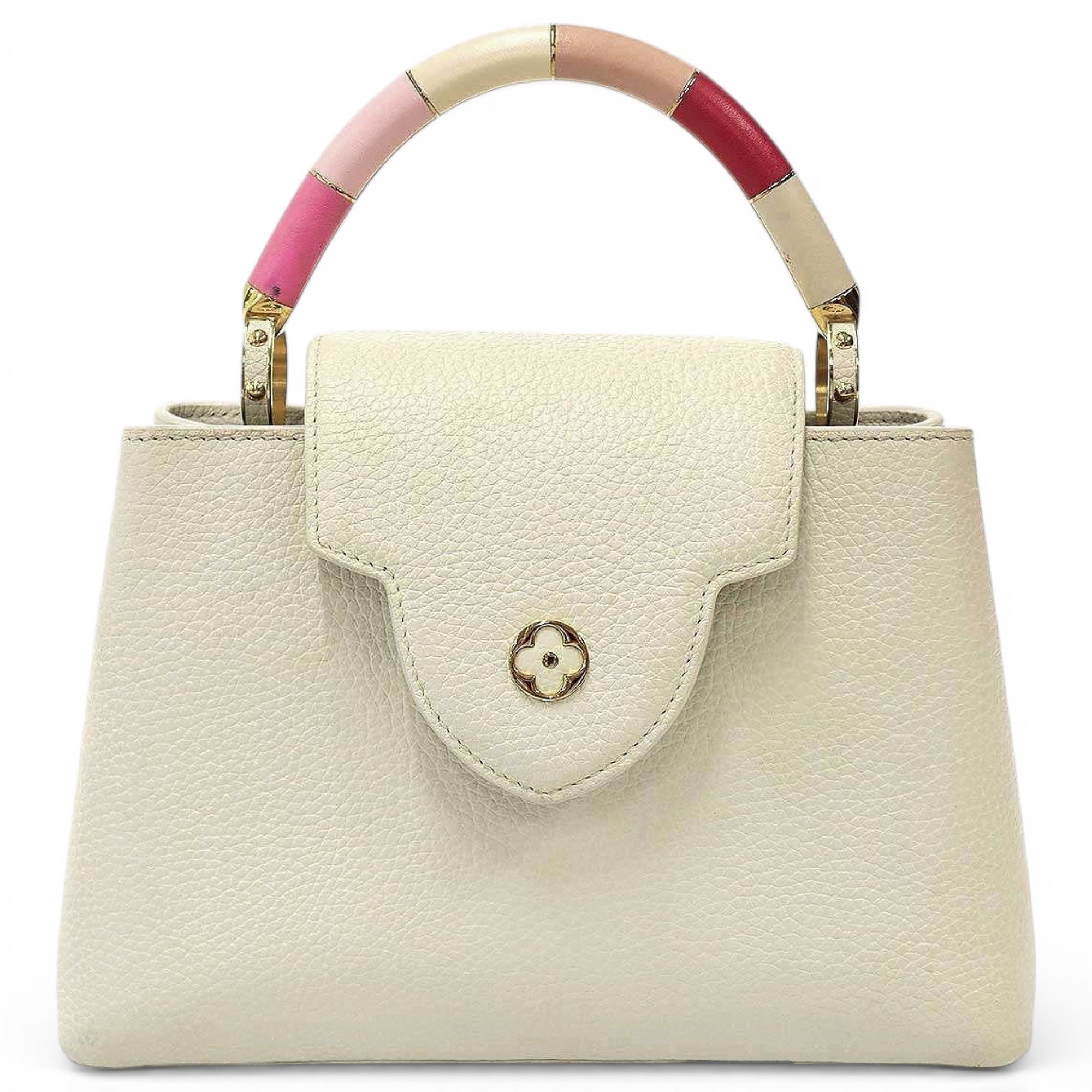 Capucines leather handbag
