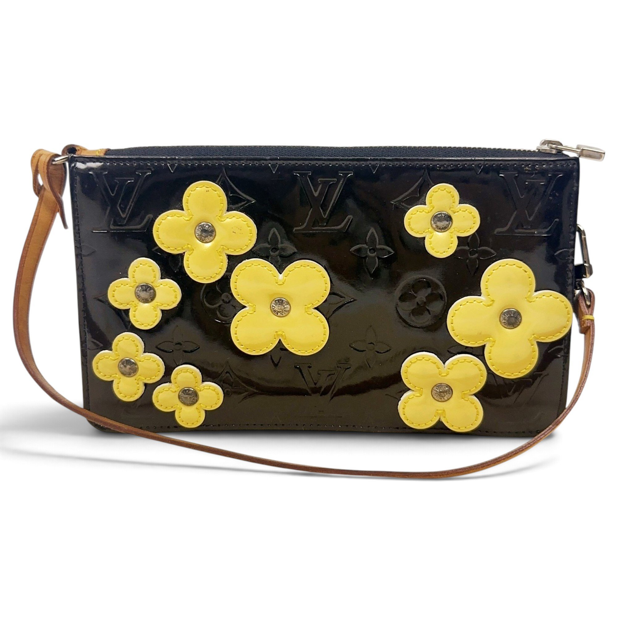 Multi Pochette Accessoires patent leather mini bag