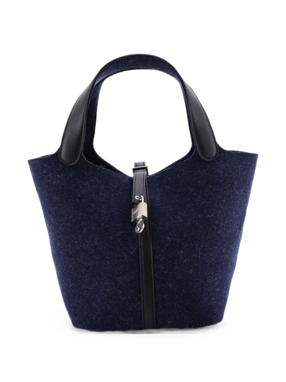 Hermes Picotin Lock Bag Felt with Leather MM bucket bag