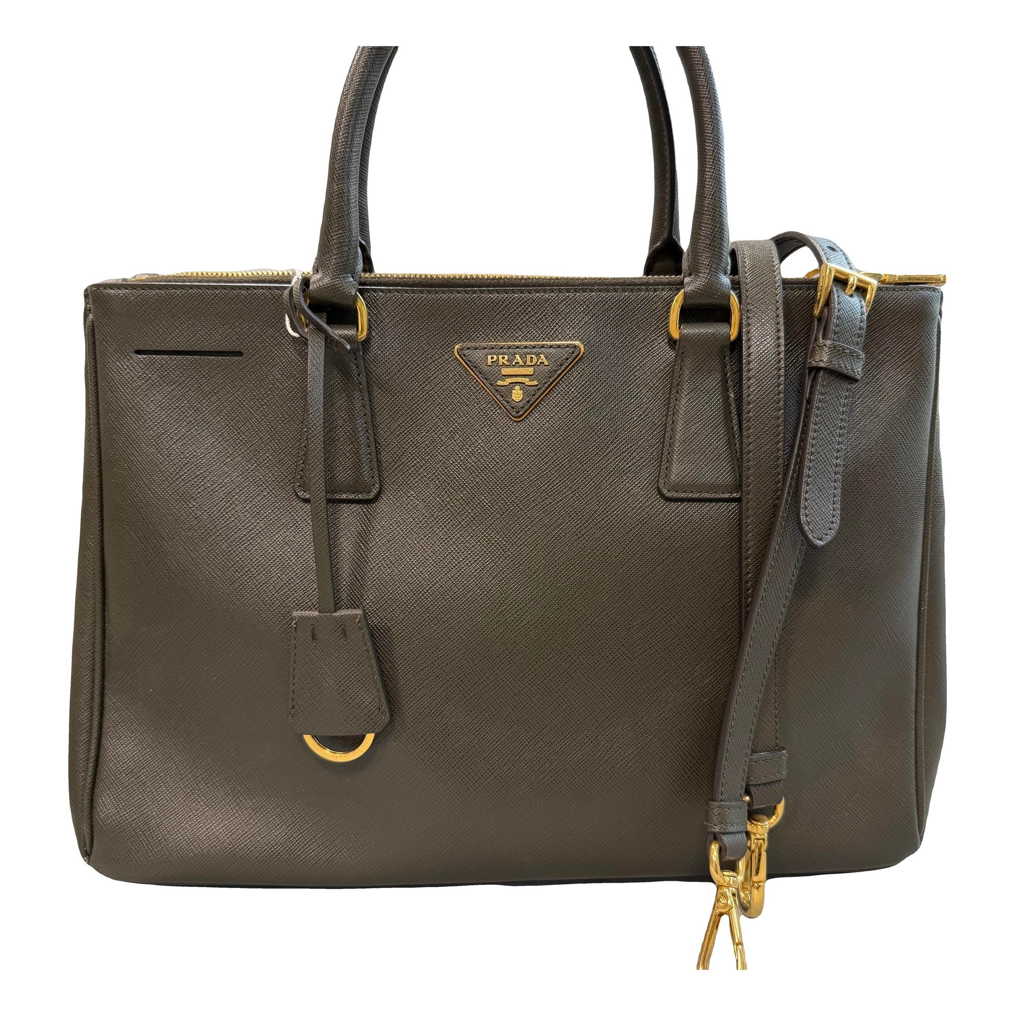 Galleria leather handbag