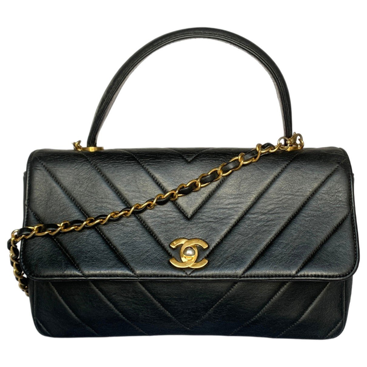 Coco Handle leather bag
