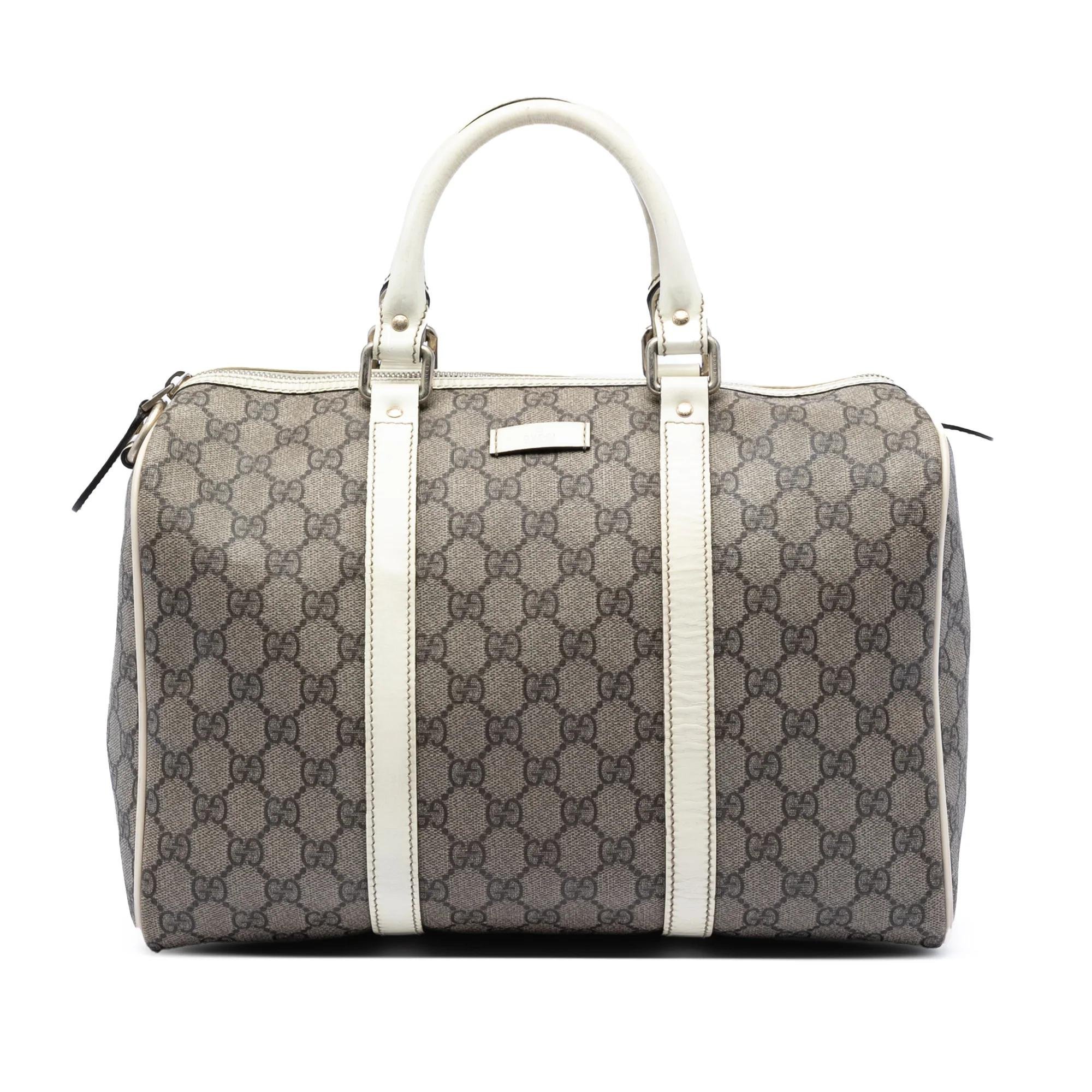 Boston leather bag