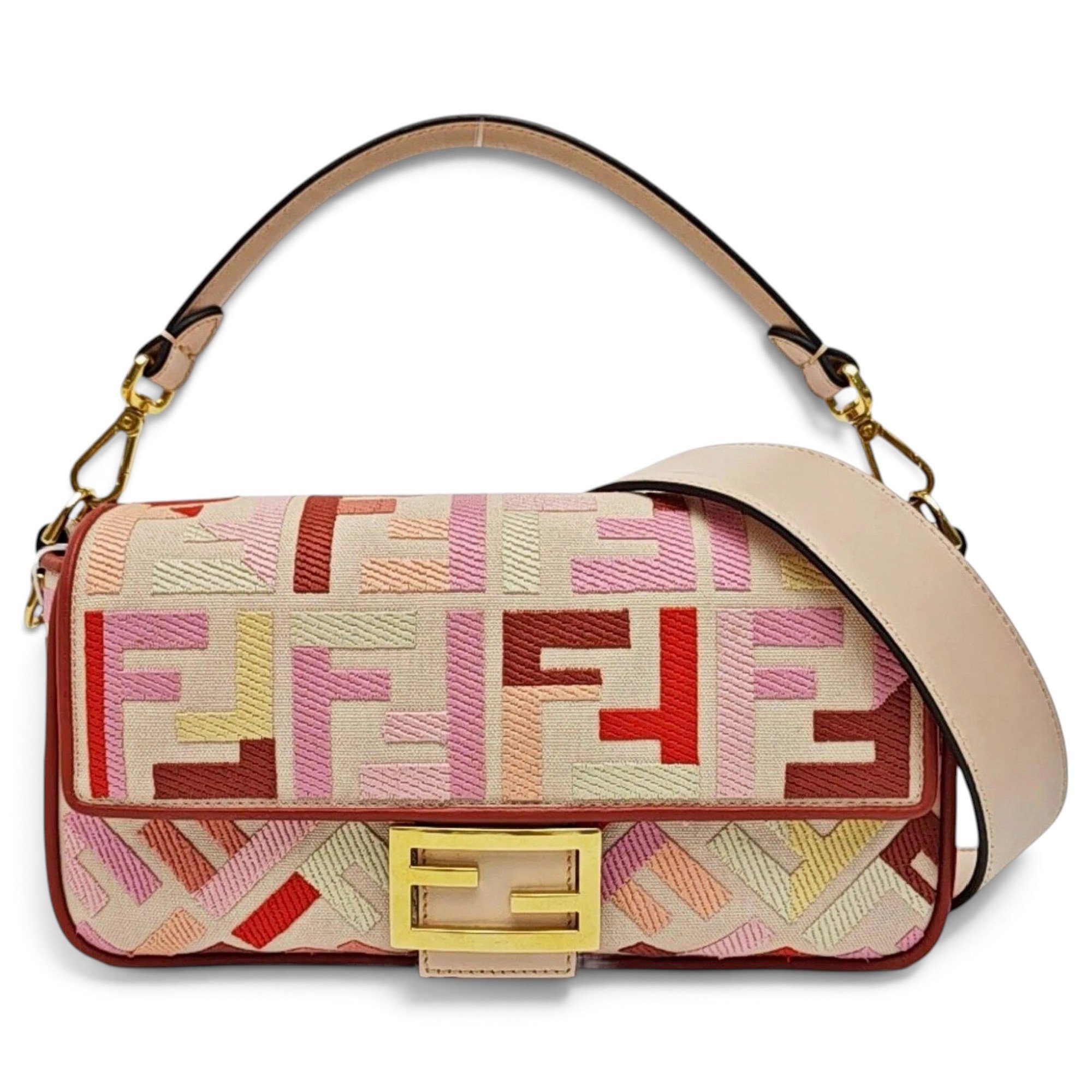 Baguette cloth handbag