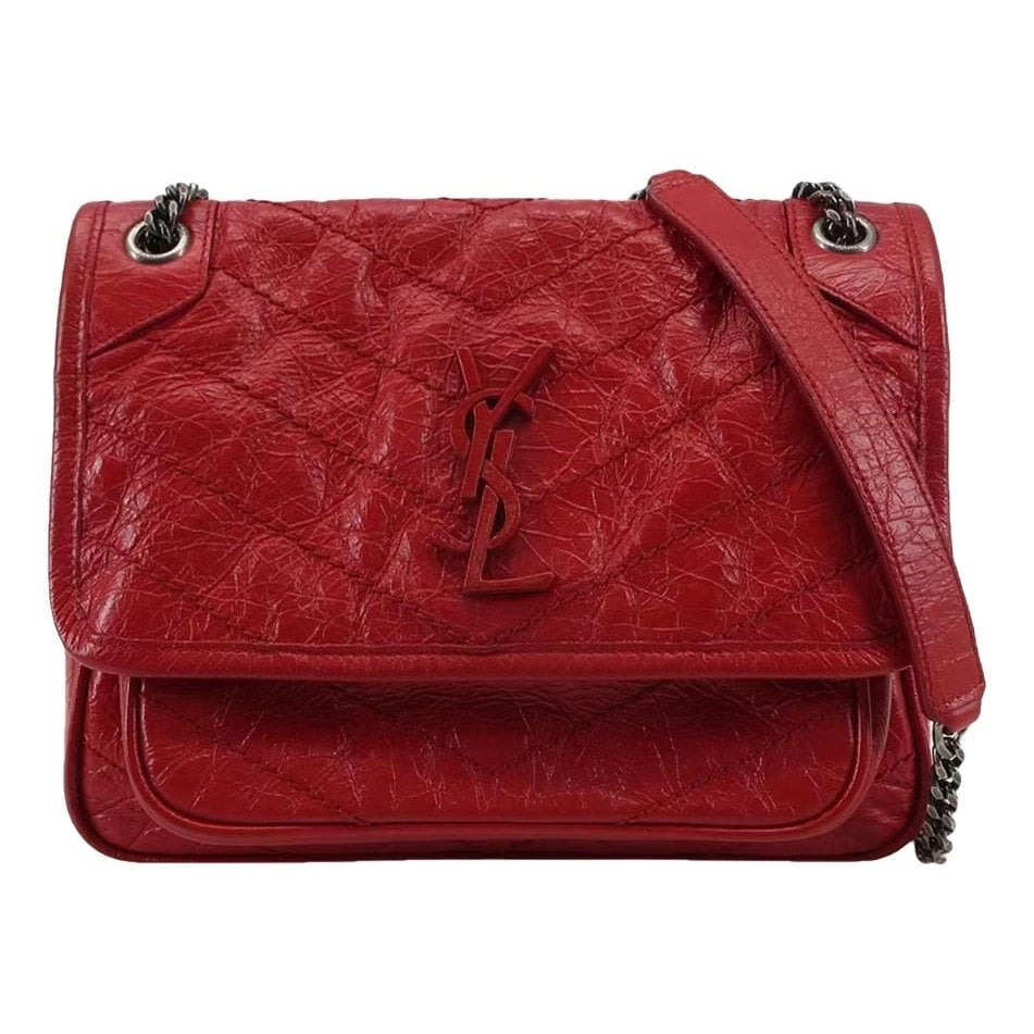 Niki leather crossbody bag