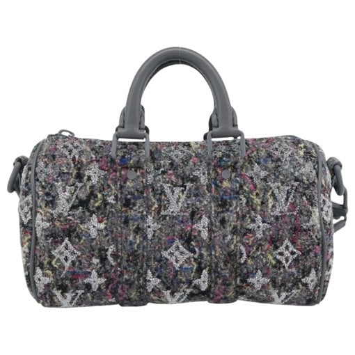 Louis Vuitton Keepall cloth travel bag