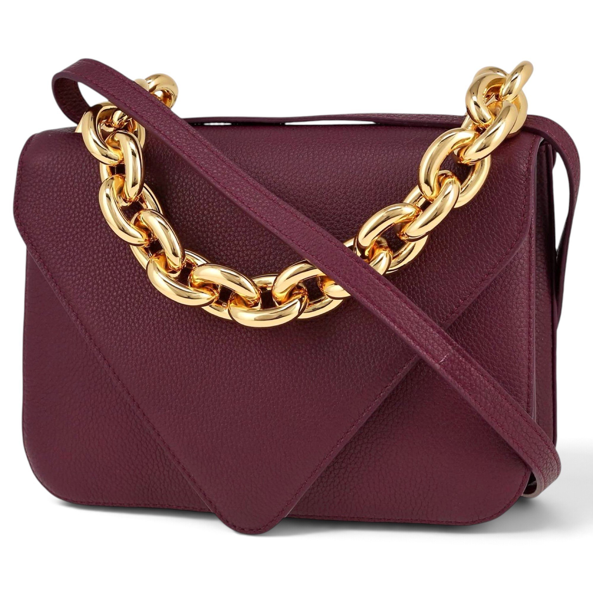 Mount leather handbag