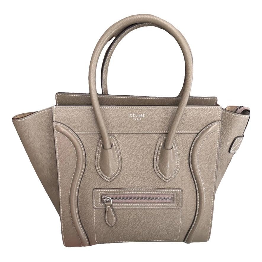 Luggage leather handbag