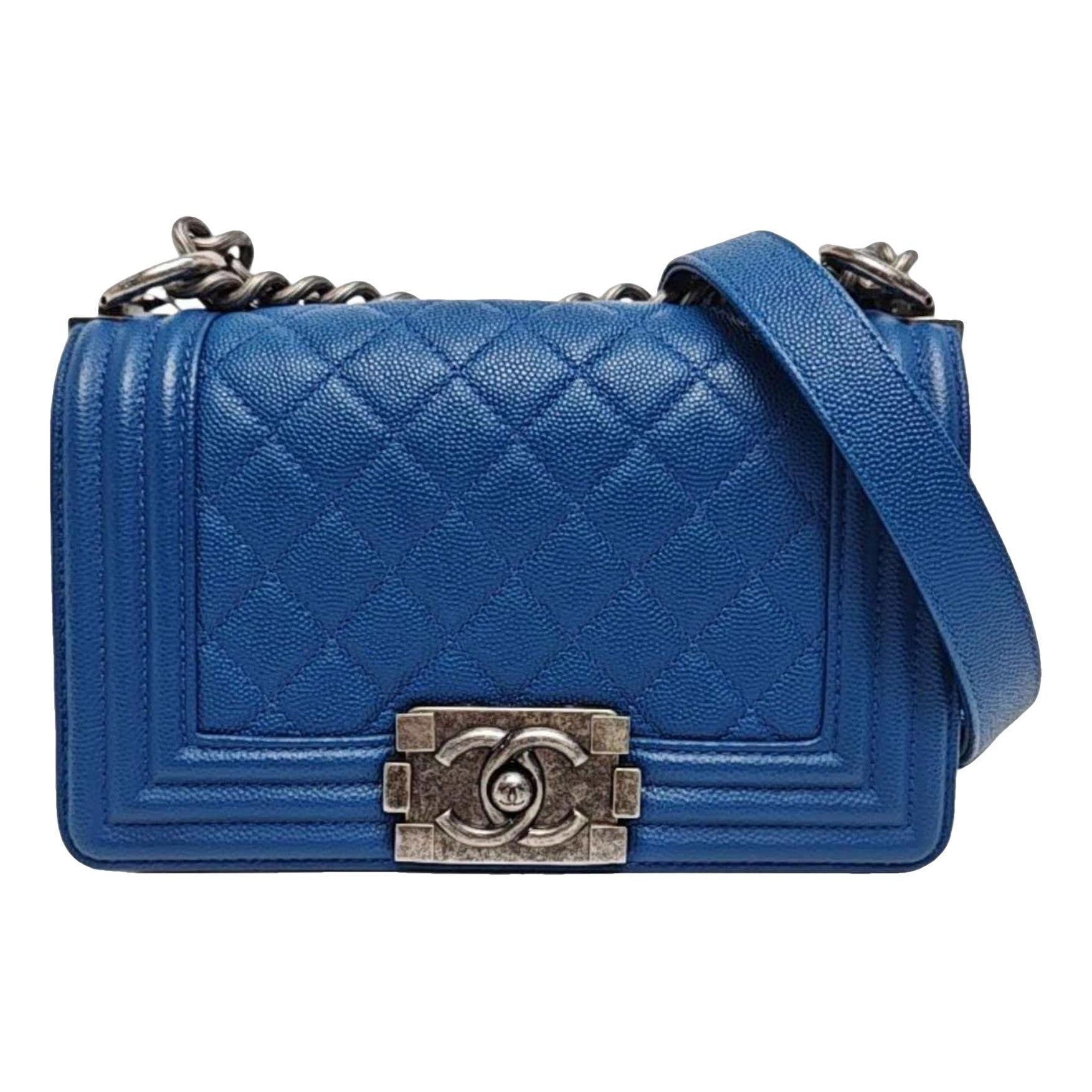 Boy leather crossbody bag