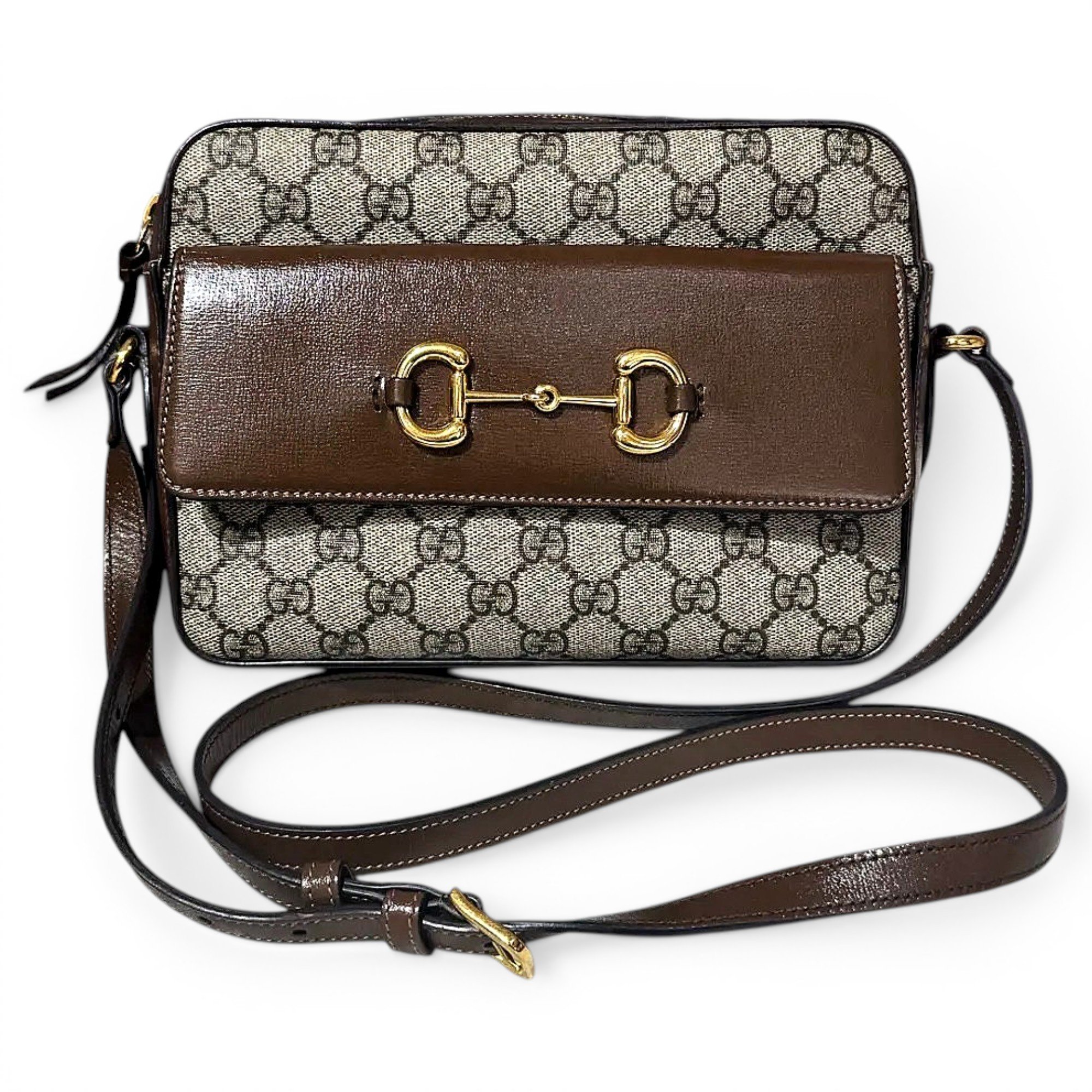 Horsebit 1955 vinyl handbag