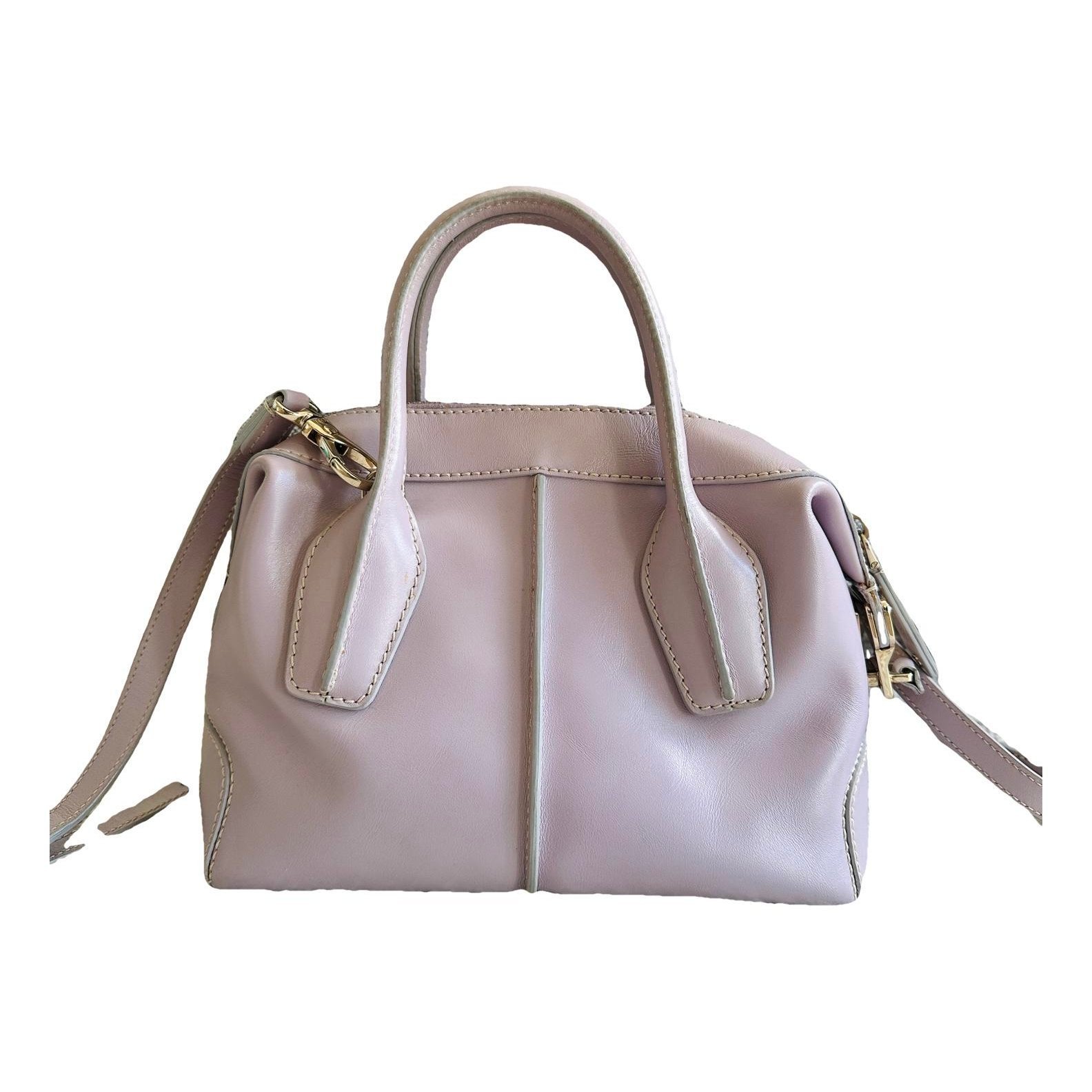 D Bag leather handbag