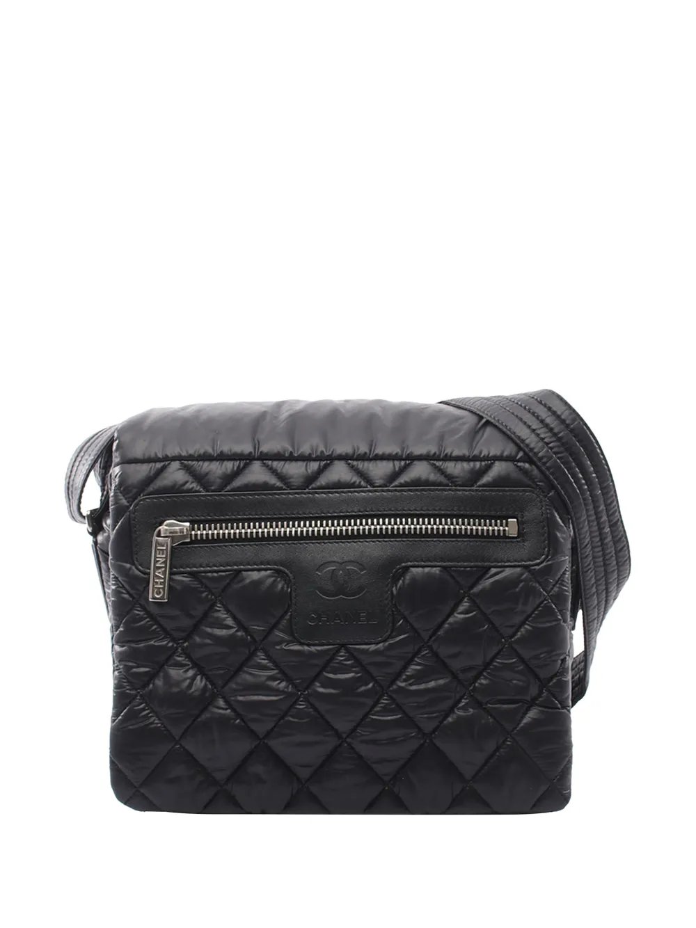 2012 Small Quilted Nylon Coco Cocoon Messenger Bag crossbody bag