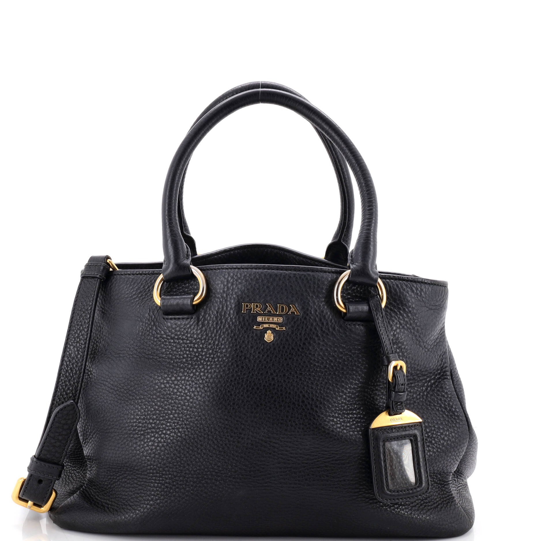 Convertible Shopping Tote Vitello Daino Medium