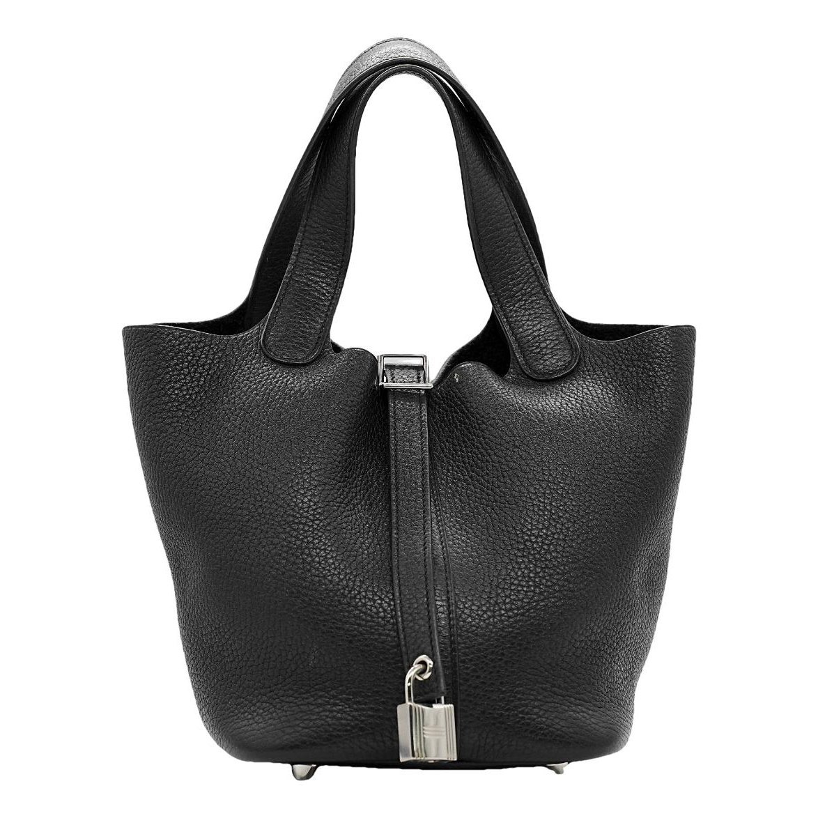 Picotin leather handbag