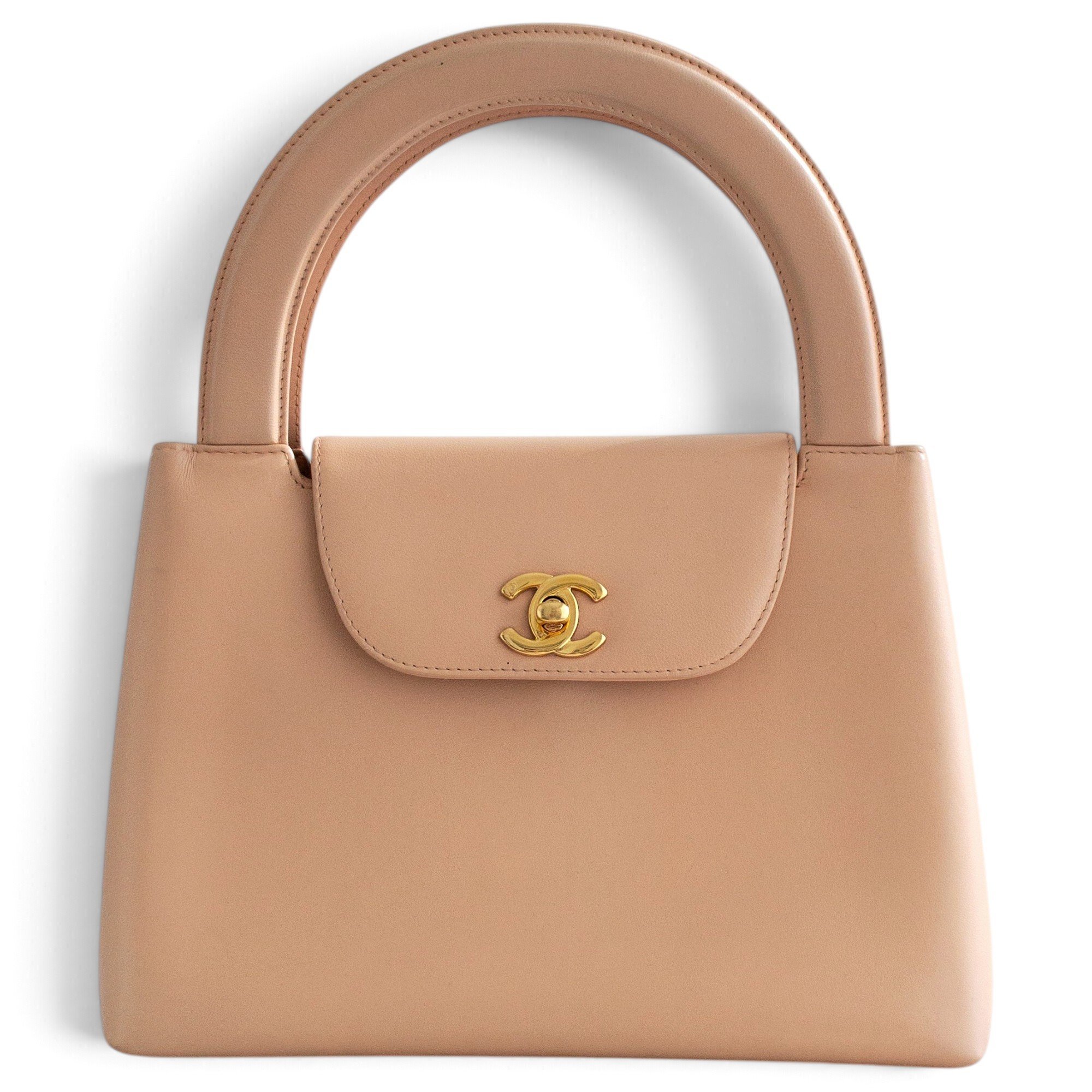 Mini Shopping leather handbag