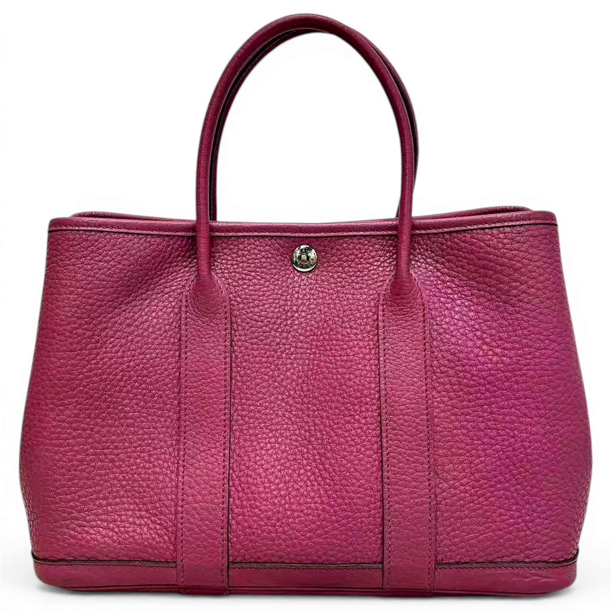 Garden Party leather handbag