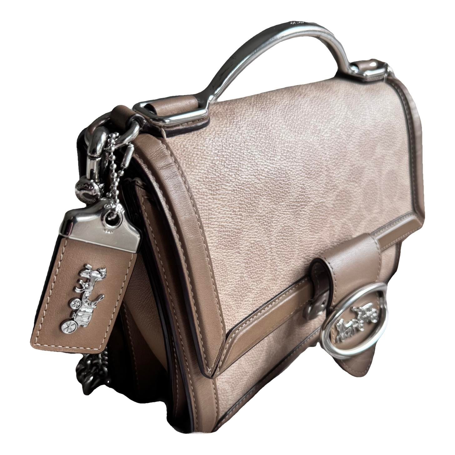 Leather handbag