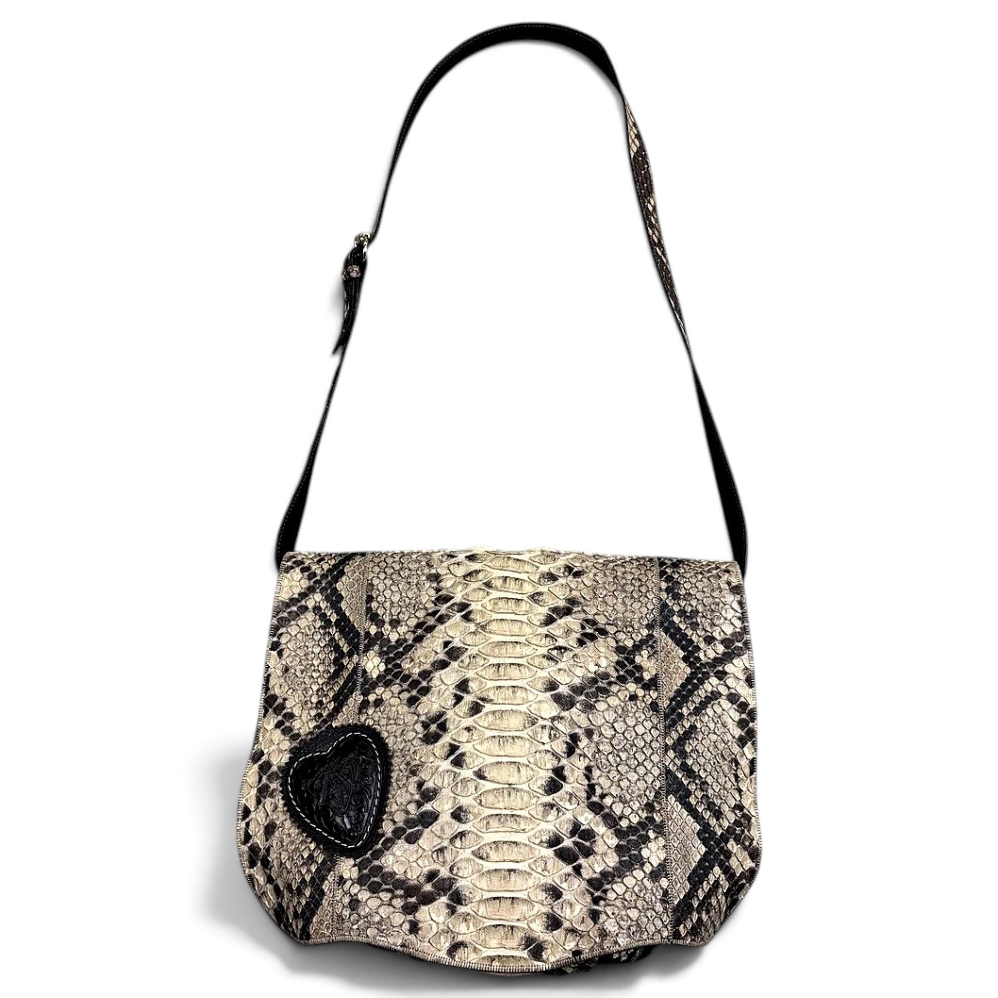 Leather crossbody bag