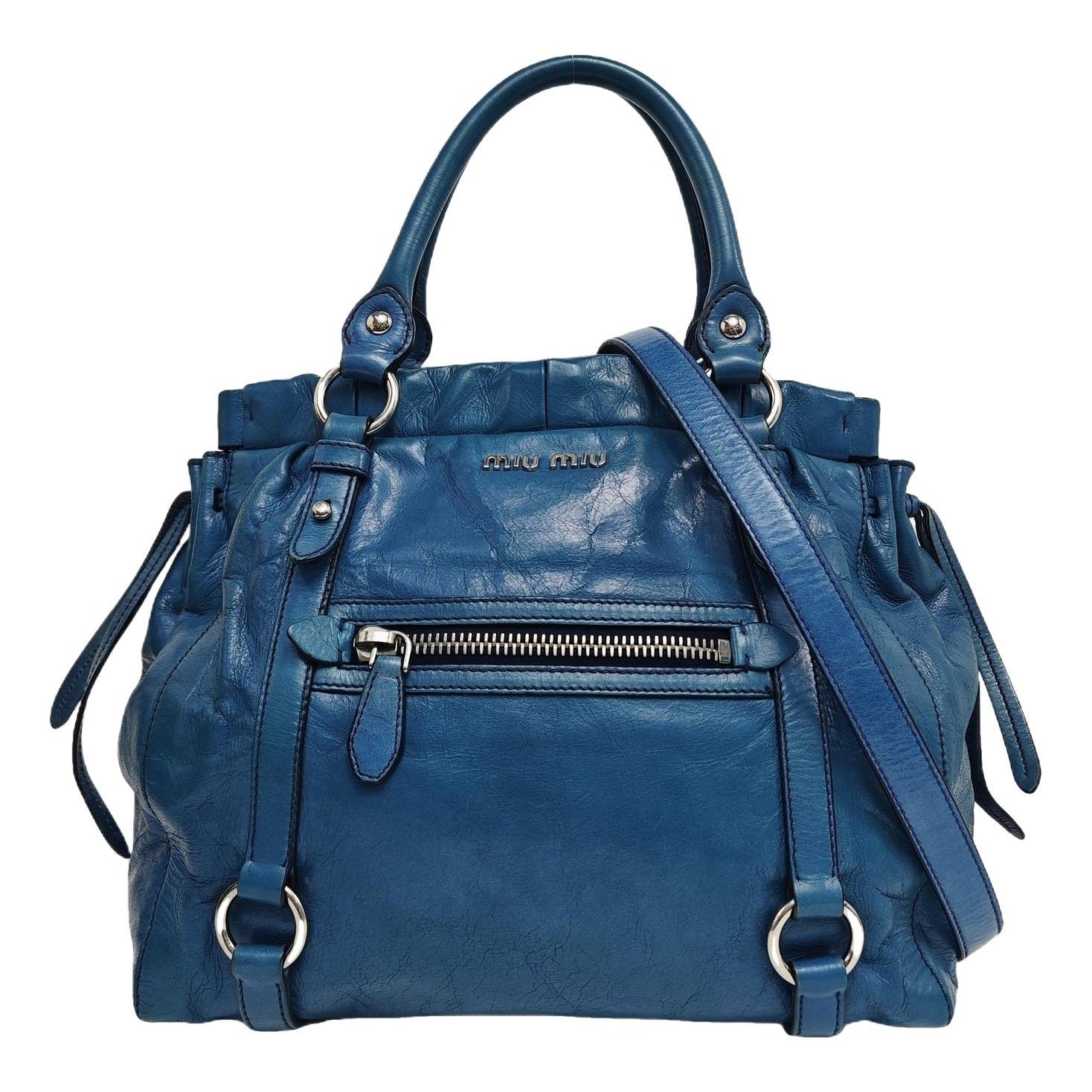 Vitello leather handbag