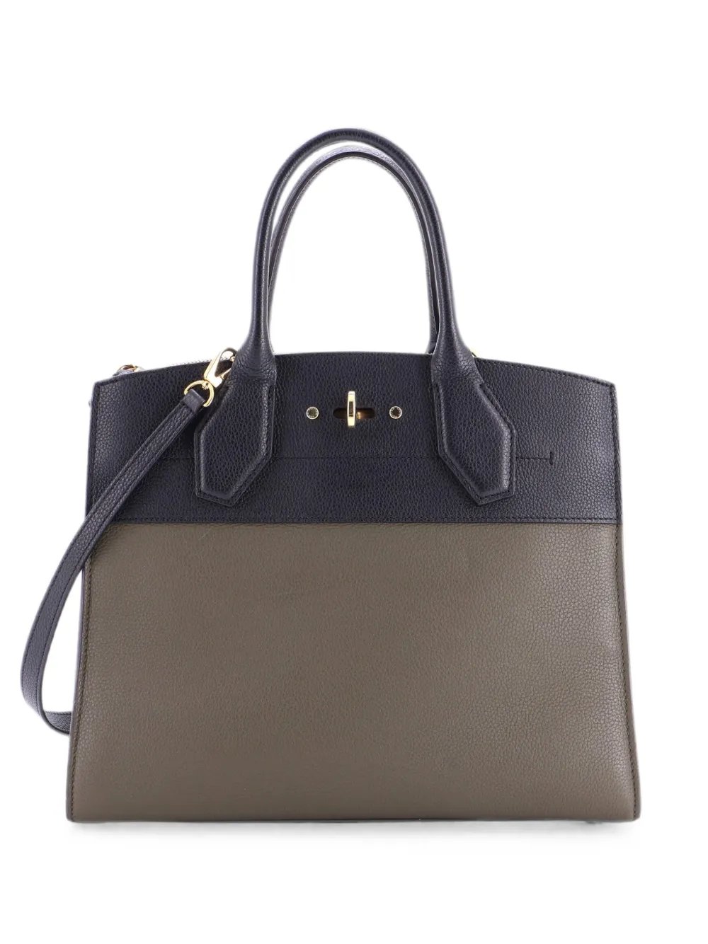 City Steamer Handbag Leather MM tote bag