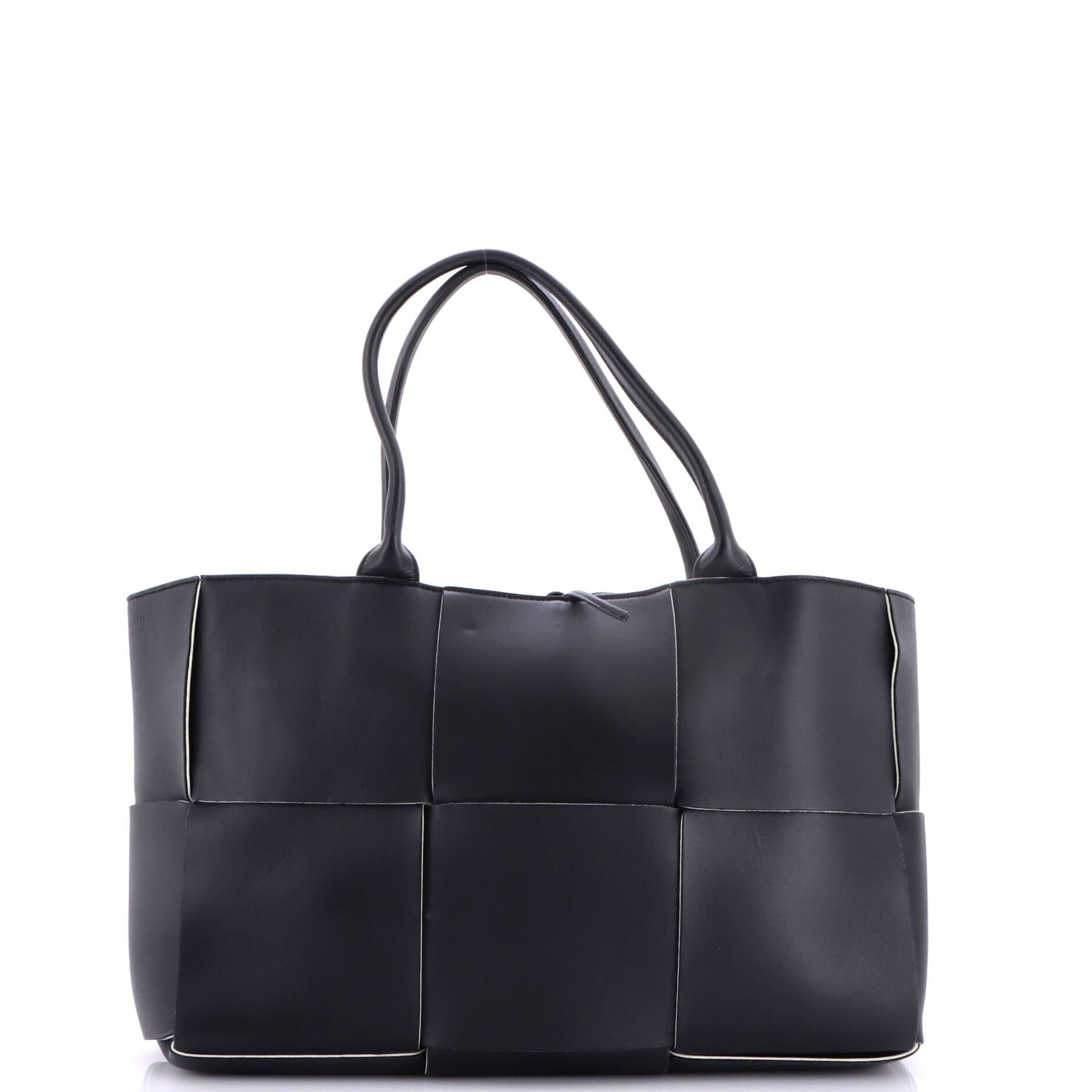 Arco Tote Maxi Intrecciato Leather Medium