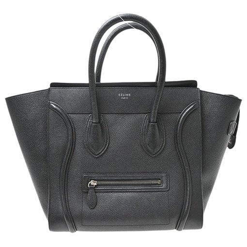 Luggage leather tote