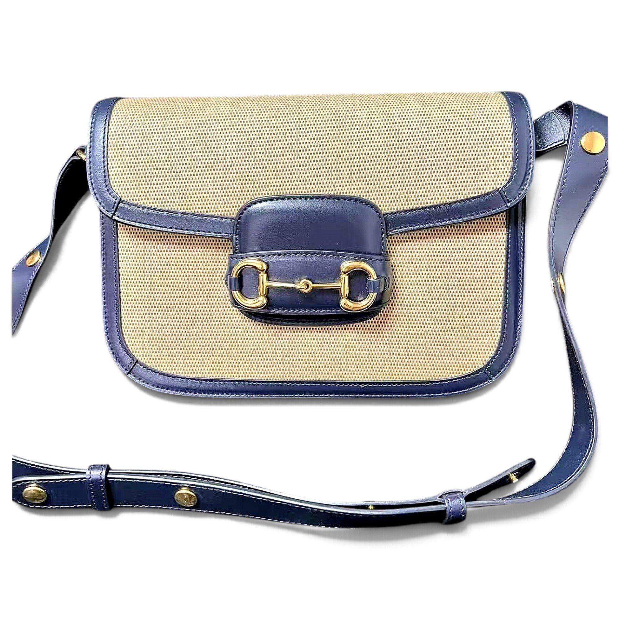 Horsebit 1955 leather handbag