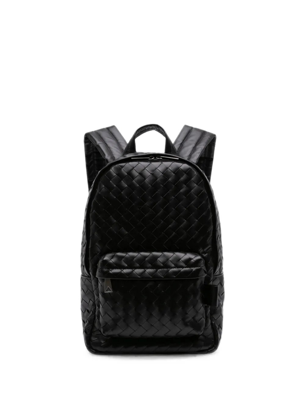 Bottega Veneta 2012-2026 Small Leather Intrecciato backpack