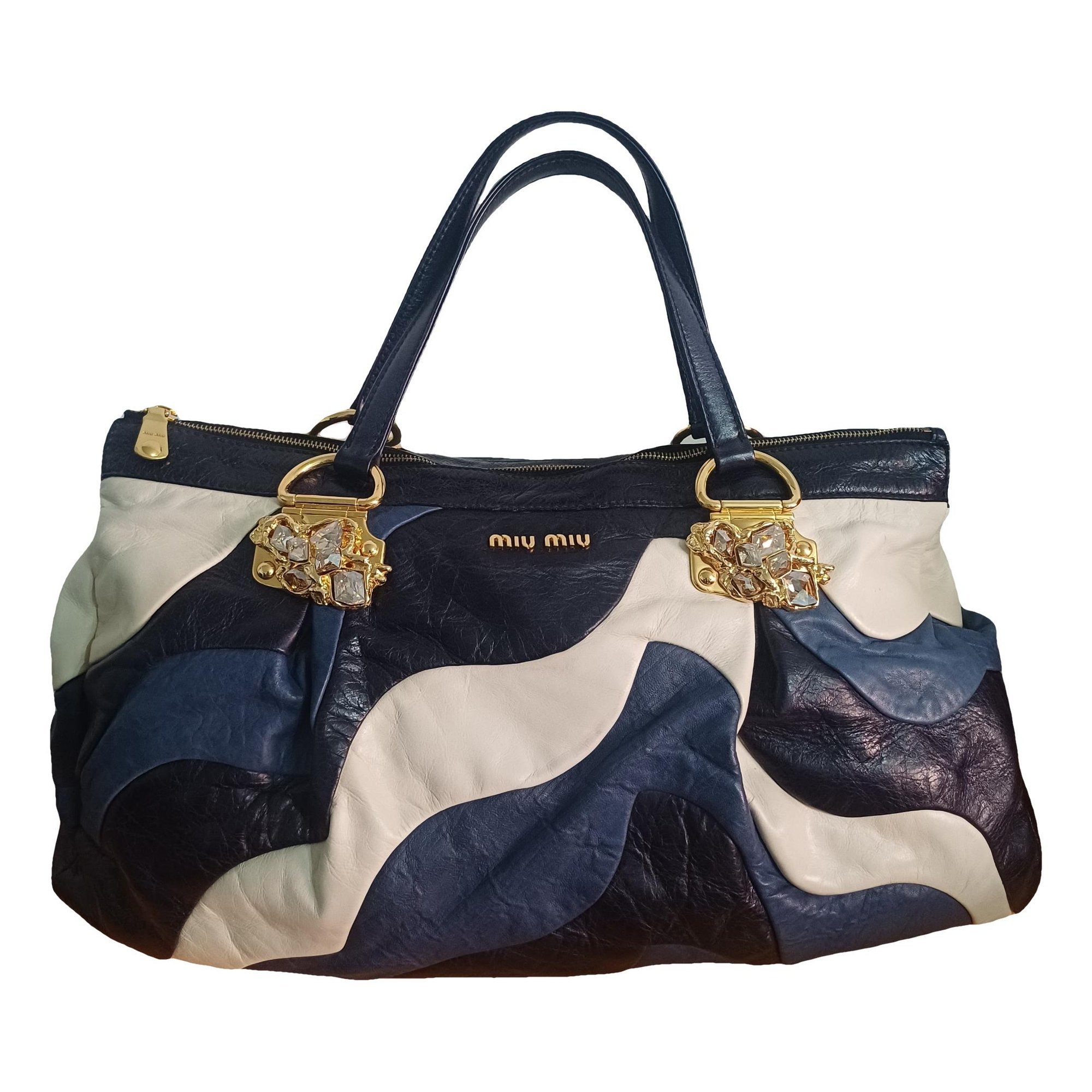 Leather handbag