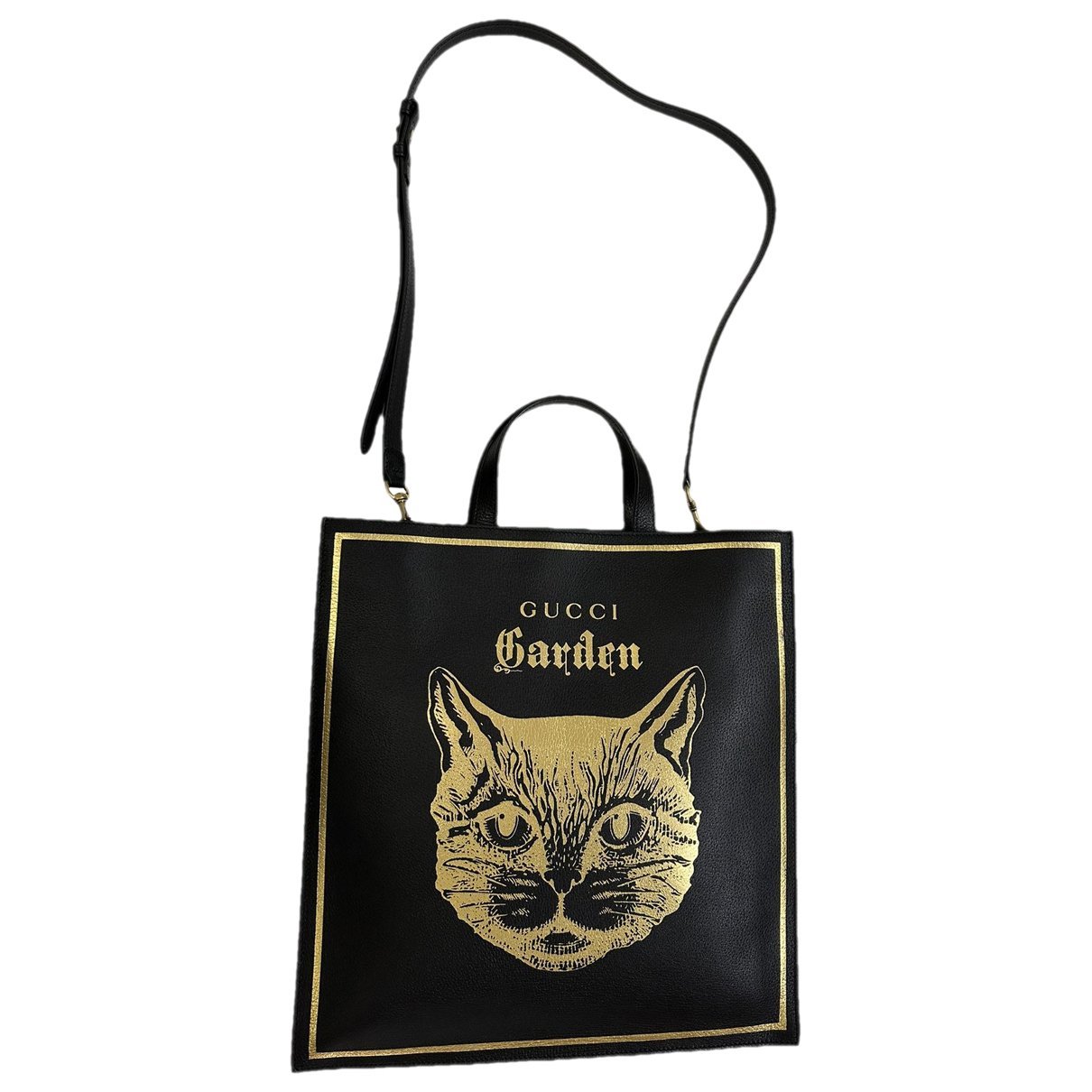 Leather tote