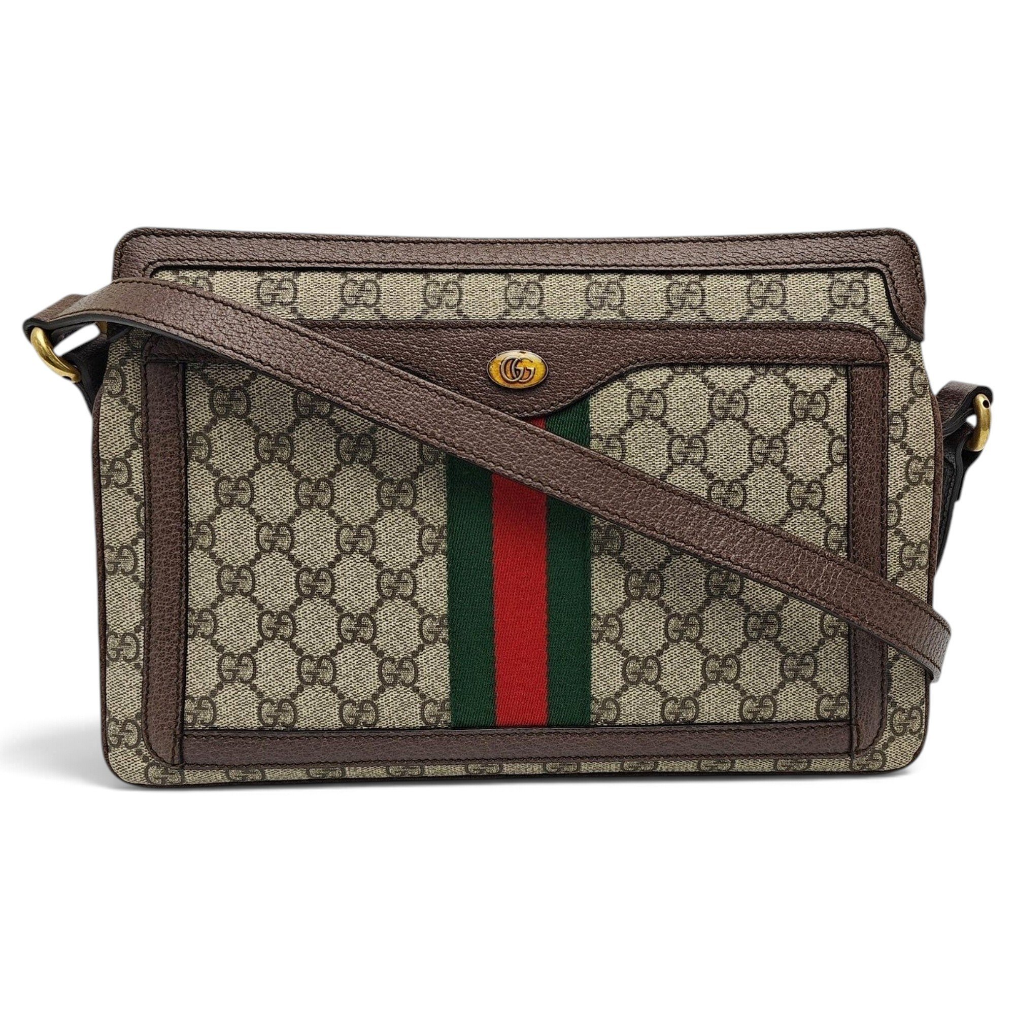 Ophidia leather handbag