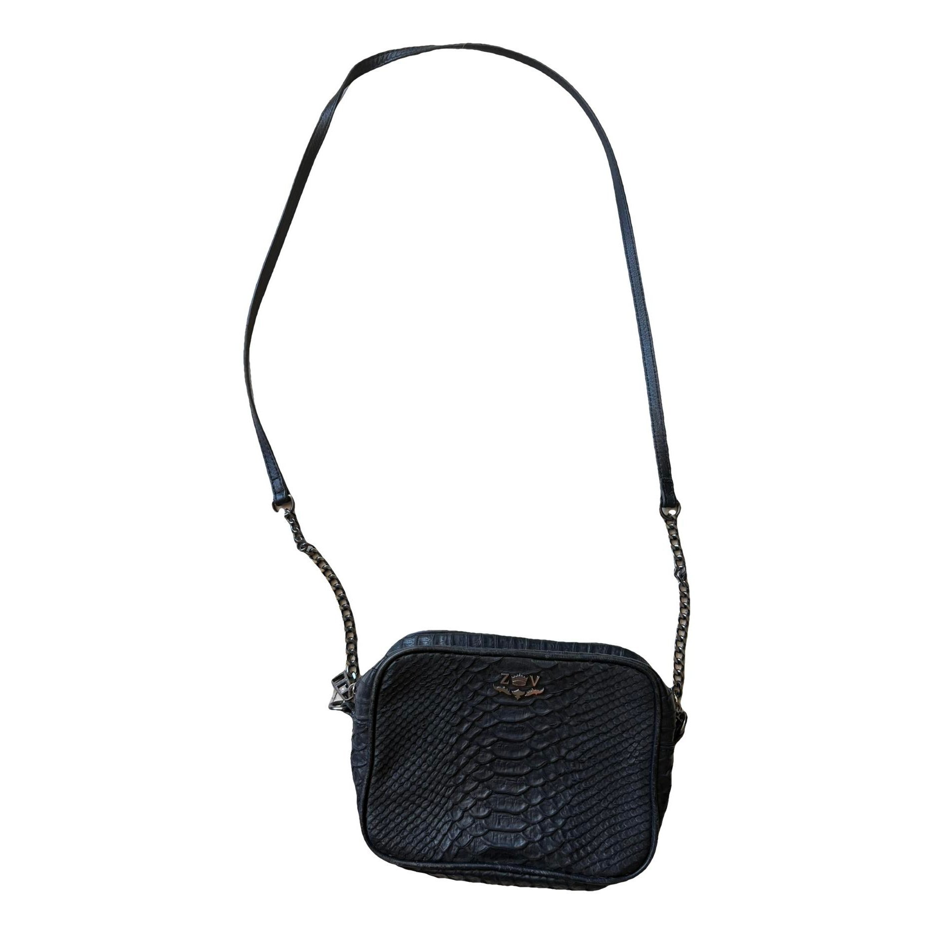 Leather crossbody bag