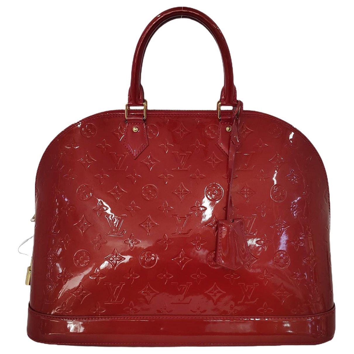 Alma patent leather handbag