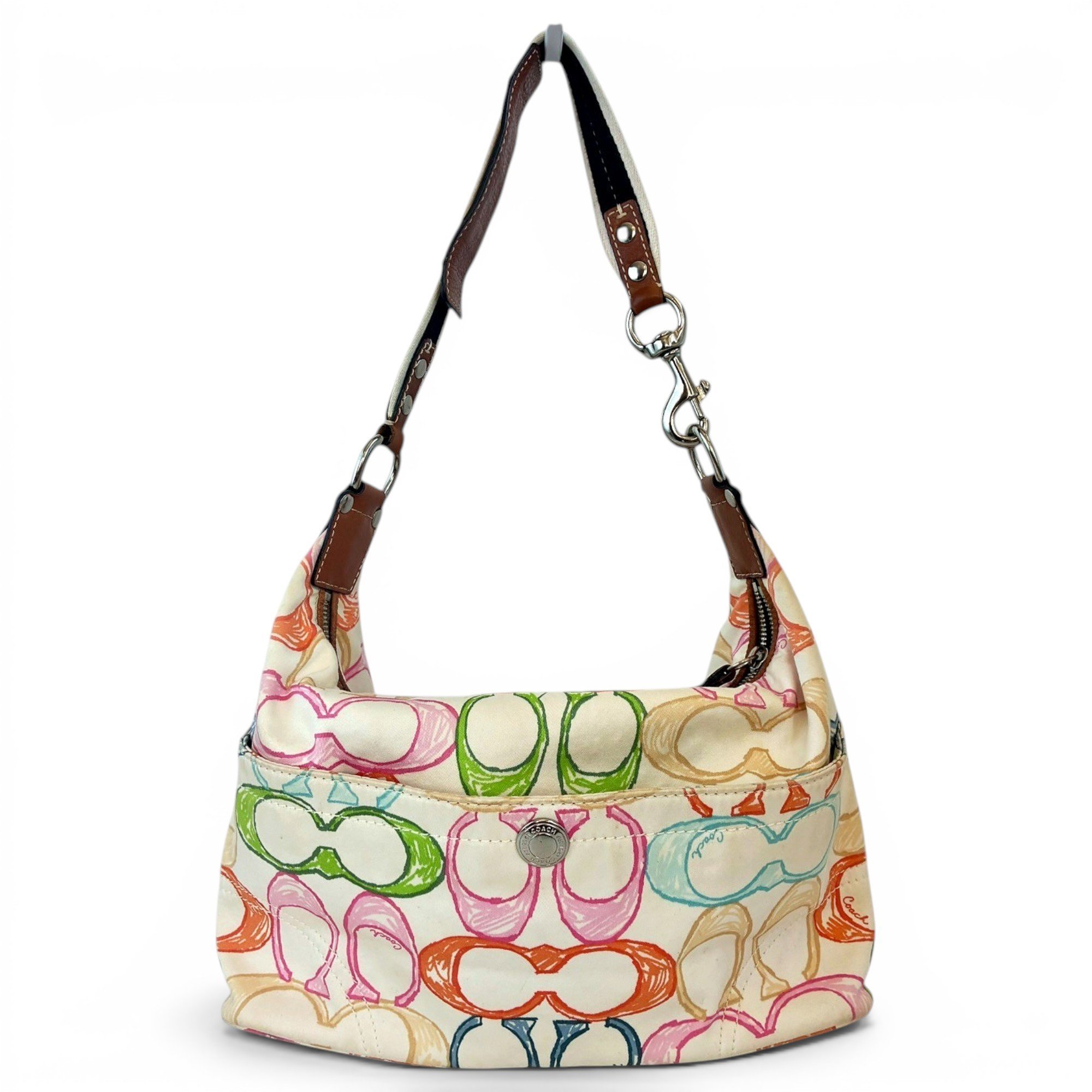 Signature Sufflette cloth handbag