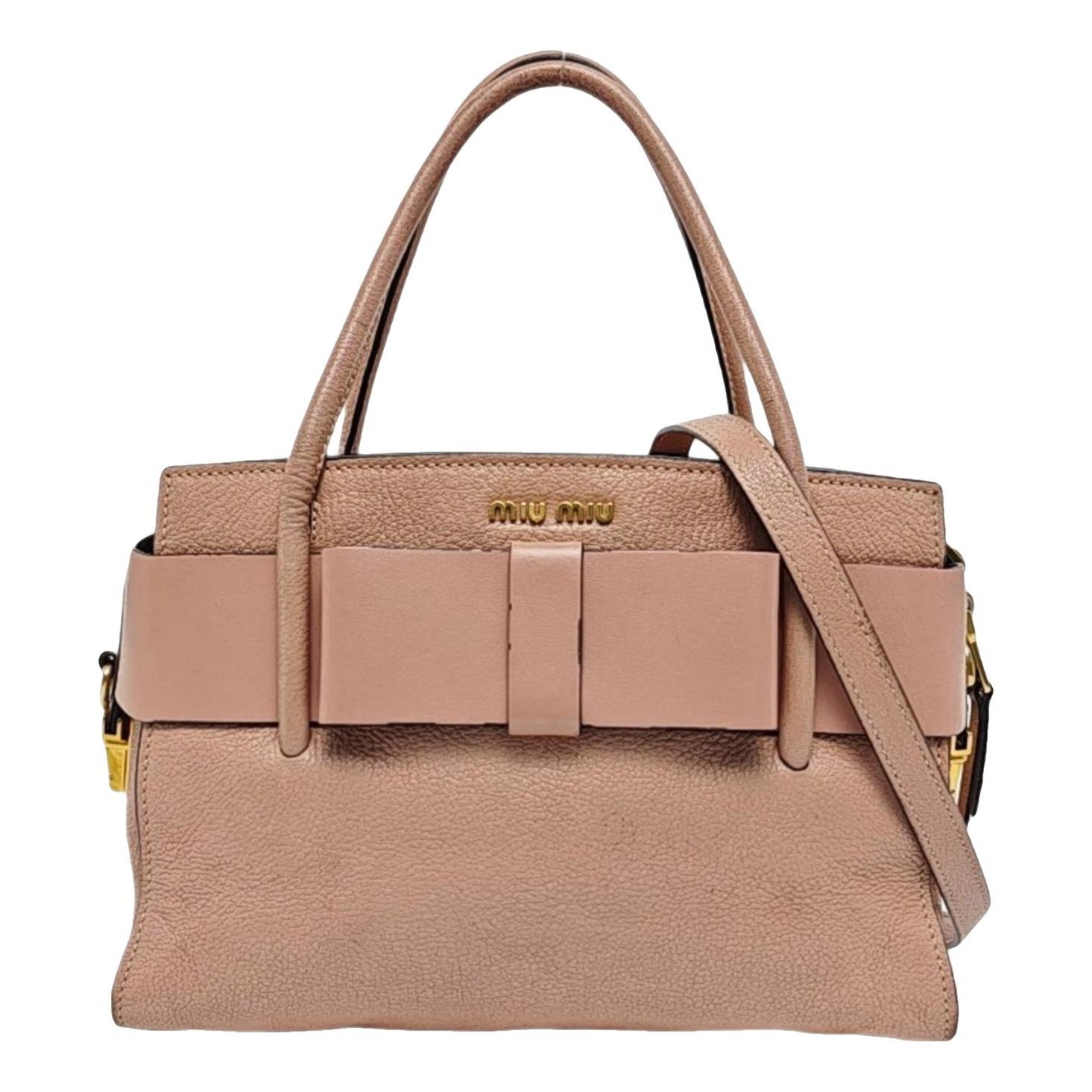 Leather handbag