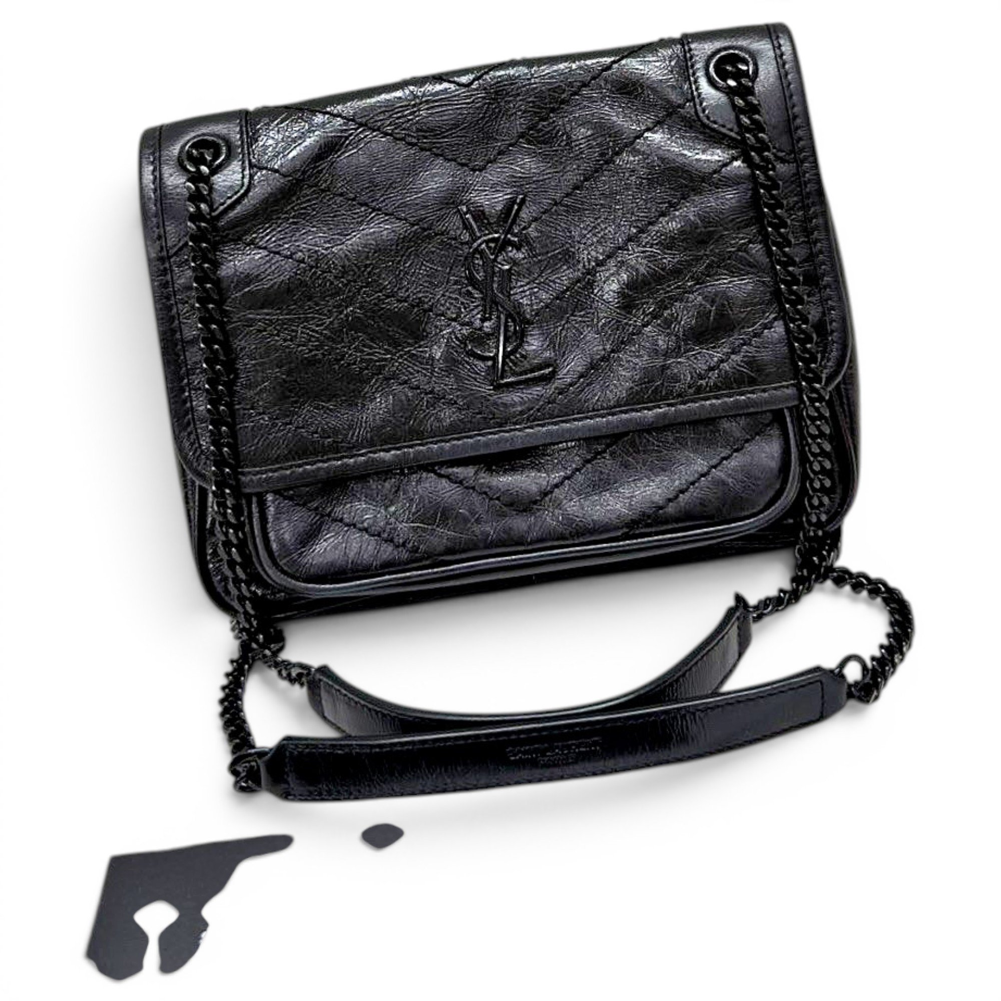 Niki leather handbag