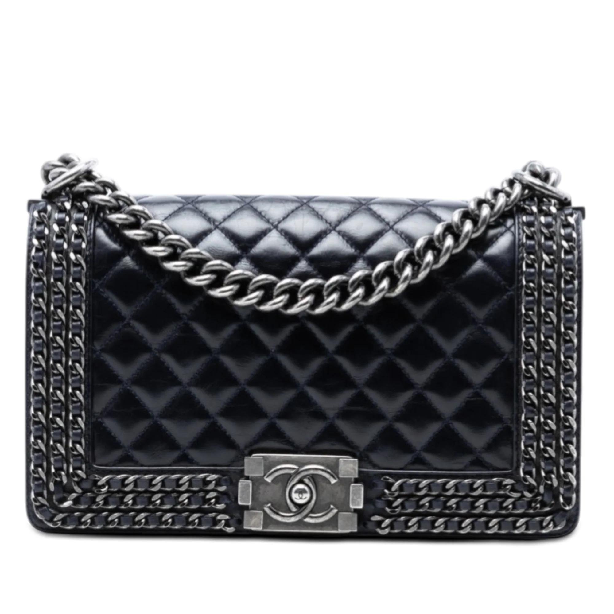 Chanel Boy pony-style calfskin handbag
