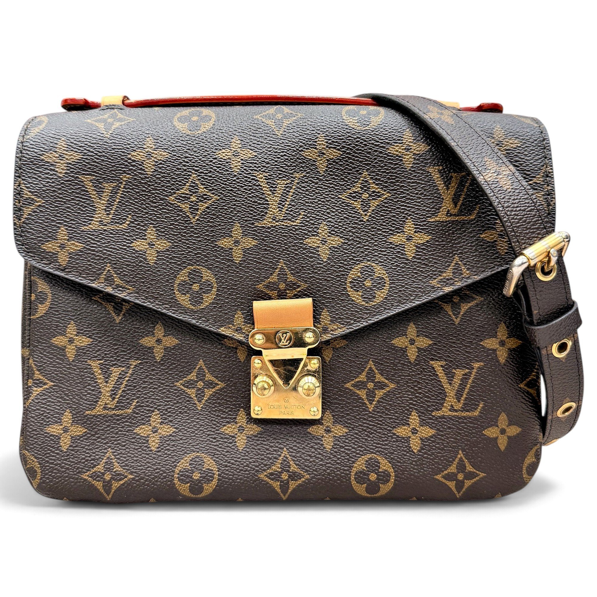 Metis leather handbag